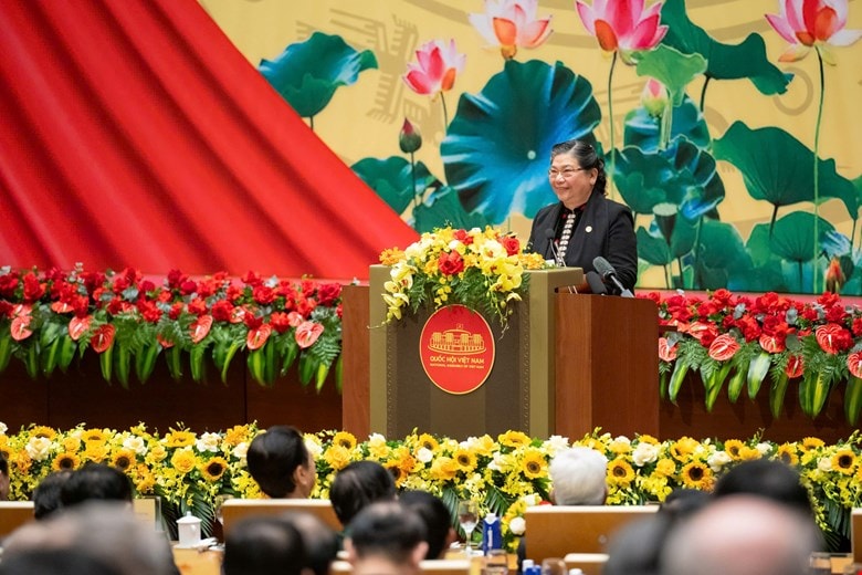 Trọng thể lễ kỷ niệm 80 năm Ngày Tổng tuyển cử đầu tiên bầu Quốc hội Việt Nam- Ảnh 6.