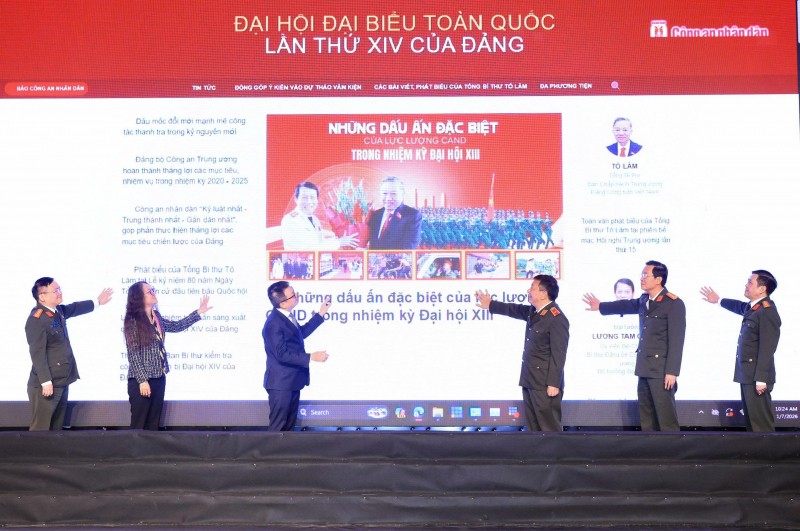 Ra mắt Chuyên trang "Đại hội đại biểu toàn quốc lần thứ XIV của Đảng" trên Báo điện tử CAND- Ảnh 6.