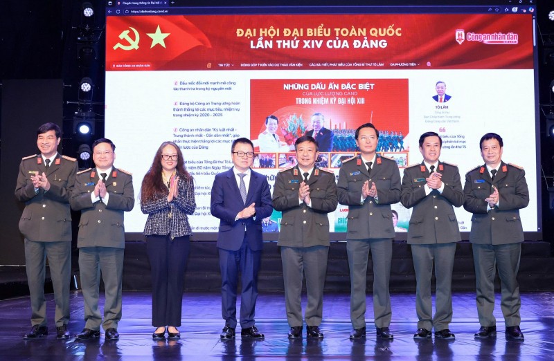 Ra mắt Chuyên trang "Đại hội đại biểu toàn quốc lần thứ XIV của Đảng" trên Báo điện tử CAND- Ảnh 7.