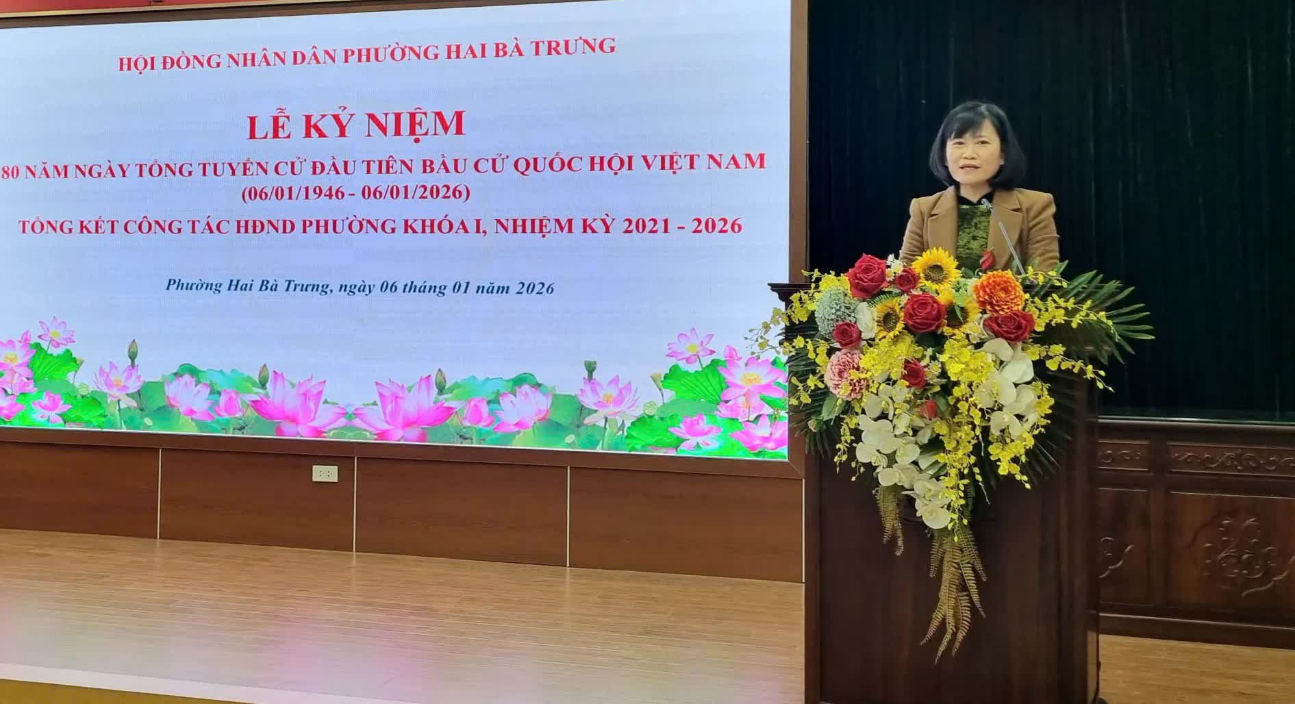 HĐND phường Hai Bà Trưng quyết tâm hoàn thành tốt hơn vai trò cơ quan đại diện quyền làm chủ của Nhân dân ở địa phương.- Ảnh 2.