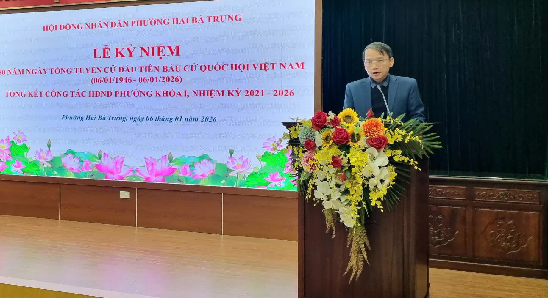 HĐND phường Hai Bà Trưng quyết tâm hoàn thành tốt hơn vai trò cơ quan đại diện quyền làm chủ của Nhân dân ở địa phương.- Ảnh 4.