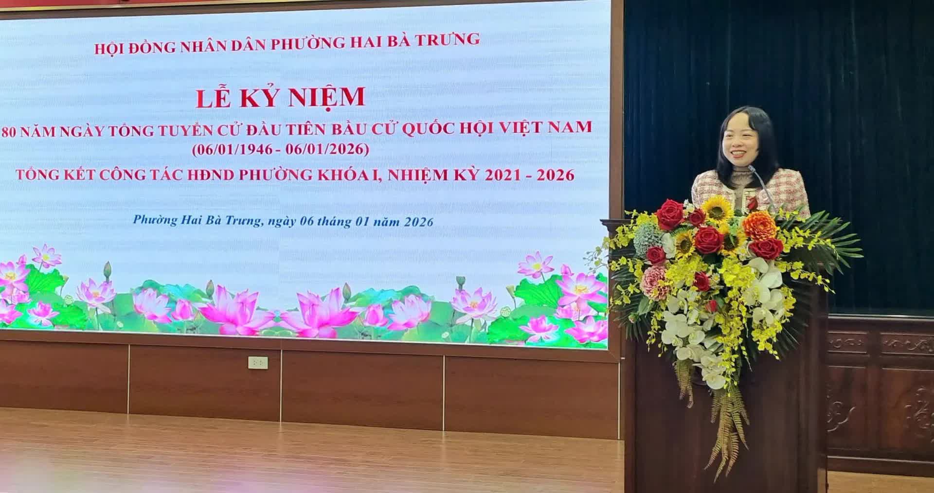 HĐND phường Hai Bà Trưng quyết tâm hoàn thành tốt hơn vai trò cơ quan đại diện quyền làm chủ của Nhân dân ở địa phương.- Ảnh 5.