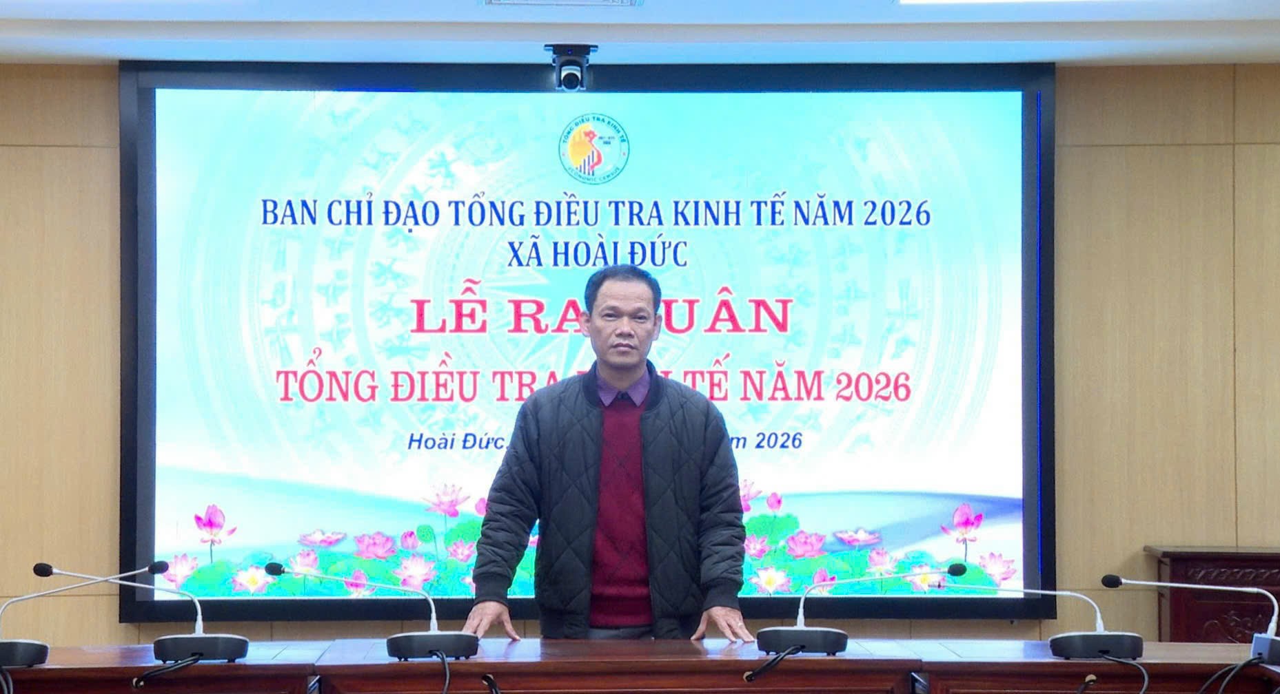 UBND xã Hoài Đức tổ chức lễ ra quân Tổng điều tra kinh tế năm 2026- Ảnh 4.