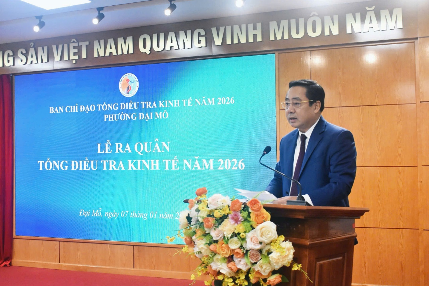 Phường Đại Mỗ ra quân Tổng điều tra kinh tế năm 2026- Ảnh 2.