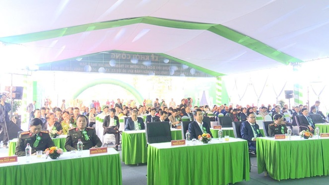 Khởi công dự án nhà ở xã hội cho lực lượng vũ trang CAND- Ảnh 1.