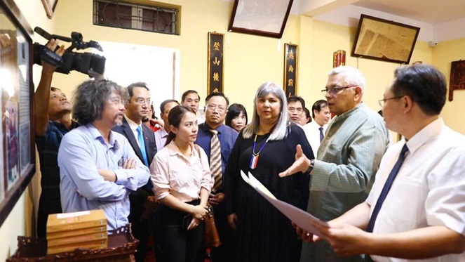 Sơn Đồng phấn khởi chào năm mới- Ảnh 1.