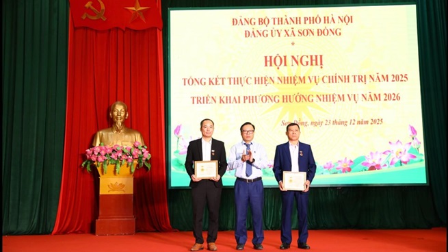 Đảng ủy tổng kết công tác năm 2025, triển khai nhiệm vụ năm 2026- Ảnh 20.