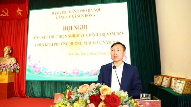 Đảng ủy tổng kết công tác năm 2025, triển khai nhiệm vụ năm 2026- Ảnh 6.