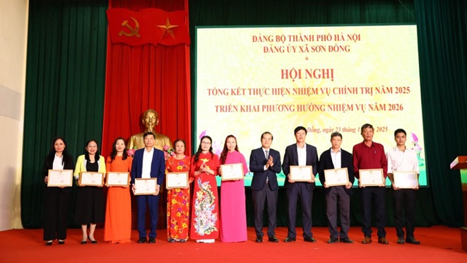 Đảng ủy tổng kết công tác năm 2025, triển khai nhiệm vụ năm 2026- Ảnh 13.
