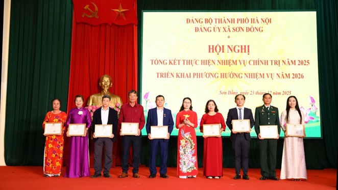 Đảng ủy tổng kết công tác năm 2025, triển khai nhiệm vụ năm 2026- Ảnh 14.