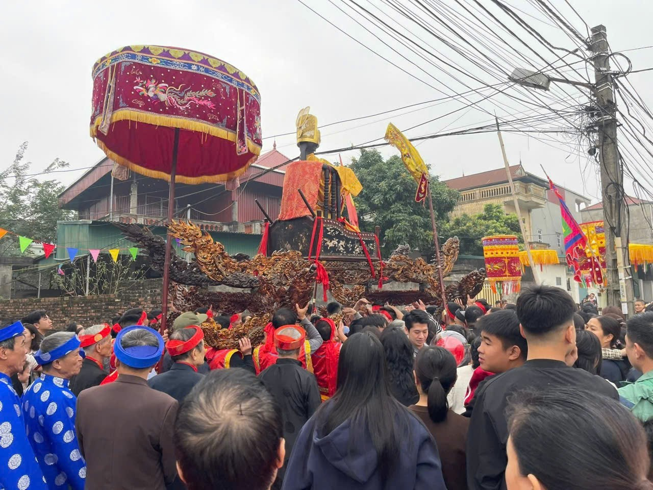 Hội làng Thụy Ứng - Nét đẹp văn hóa tín ngưỡng được gìn giữ qua bao thế hệ- Ảnh 1.