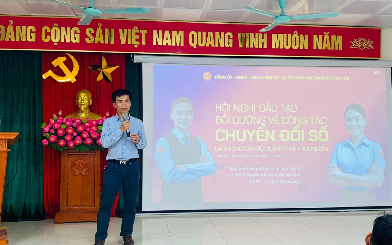 Xã Thường Tín đạt nhiều kết quả nổi bật trong công tác chuyển đổi số năm 2025- Ảnh 3.