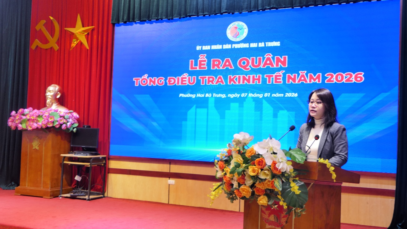 Quyết tâm - Đồng bộ - Hiệu quả: Phường Hai Bà Trưng triển khai Tổng điều tra Kinh tế năm 2026- Ảnh 2.