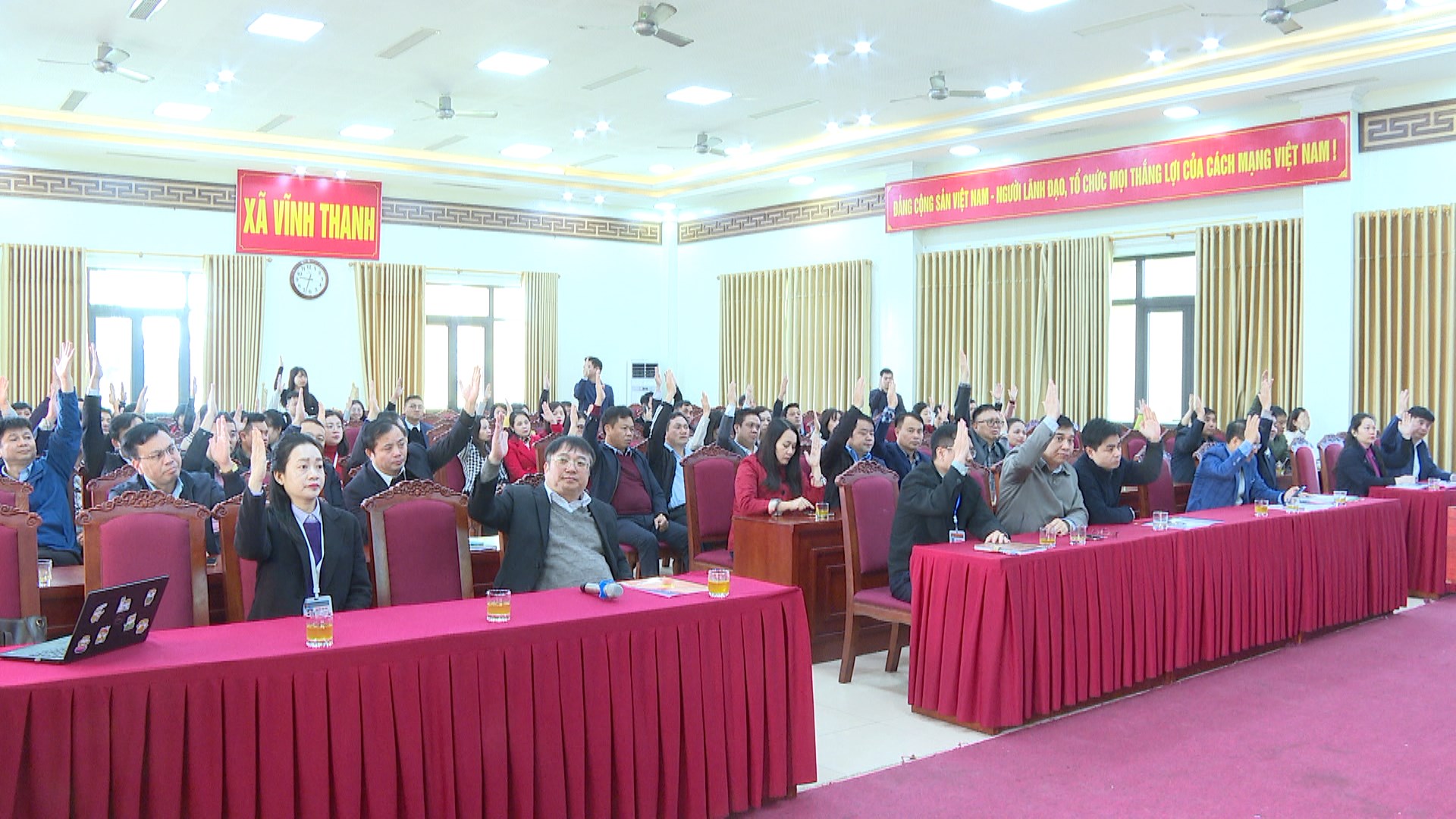 XÃ VĨNH THANH TỔ CHỨC HỘI NGHỊ LẤY Ý KIẾN CỬ TRI NƠI CÔNG TÁC ĐỐI VỚI NGƯỜI ĐƯỢC DỰ KIẾN GIỚI THIỆU ỨNG CỬ ĐẠI BIỂU HĐND CÁC CẤP, NHIỆM KỲ 2026 – 2031- Ảnh 11.