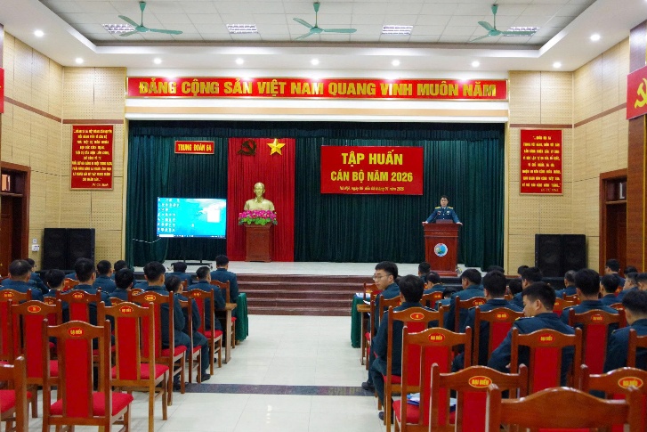 Trung đoàn 64 tổ chức tập huấn cán bộ năm 2026- Ảnh 2.