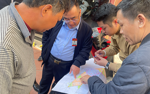 Khương Đình: Tuyên truyền, vận động người dân bàn giao mặt bằng thực hiện dự án đường vành đai 2,5