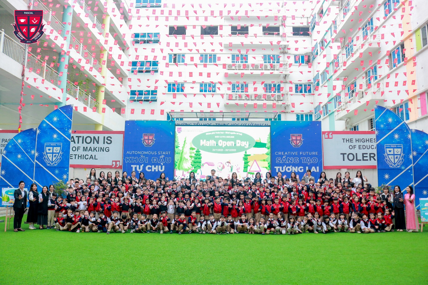 MATH OPEN DAY 2025 - NGÀY HỘI KHÁM PHÁ TOÁN HỌC, KHƠI MỞ TRÍ TUỆ BAY CAO!- Ảnh 1.