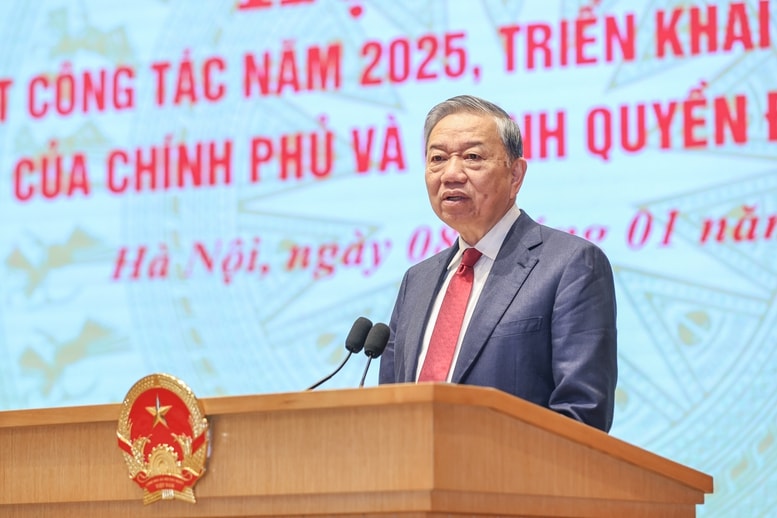 Tổng Bí thư Tô Lâm: Đất nước đã hội tụ đủ thế và lực, đủ ý chí và quyết tâm để bước vào kỷ nguyên mới- Ảnh 3.