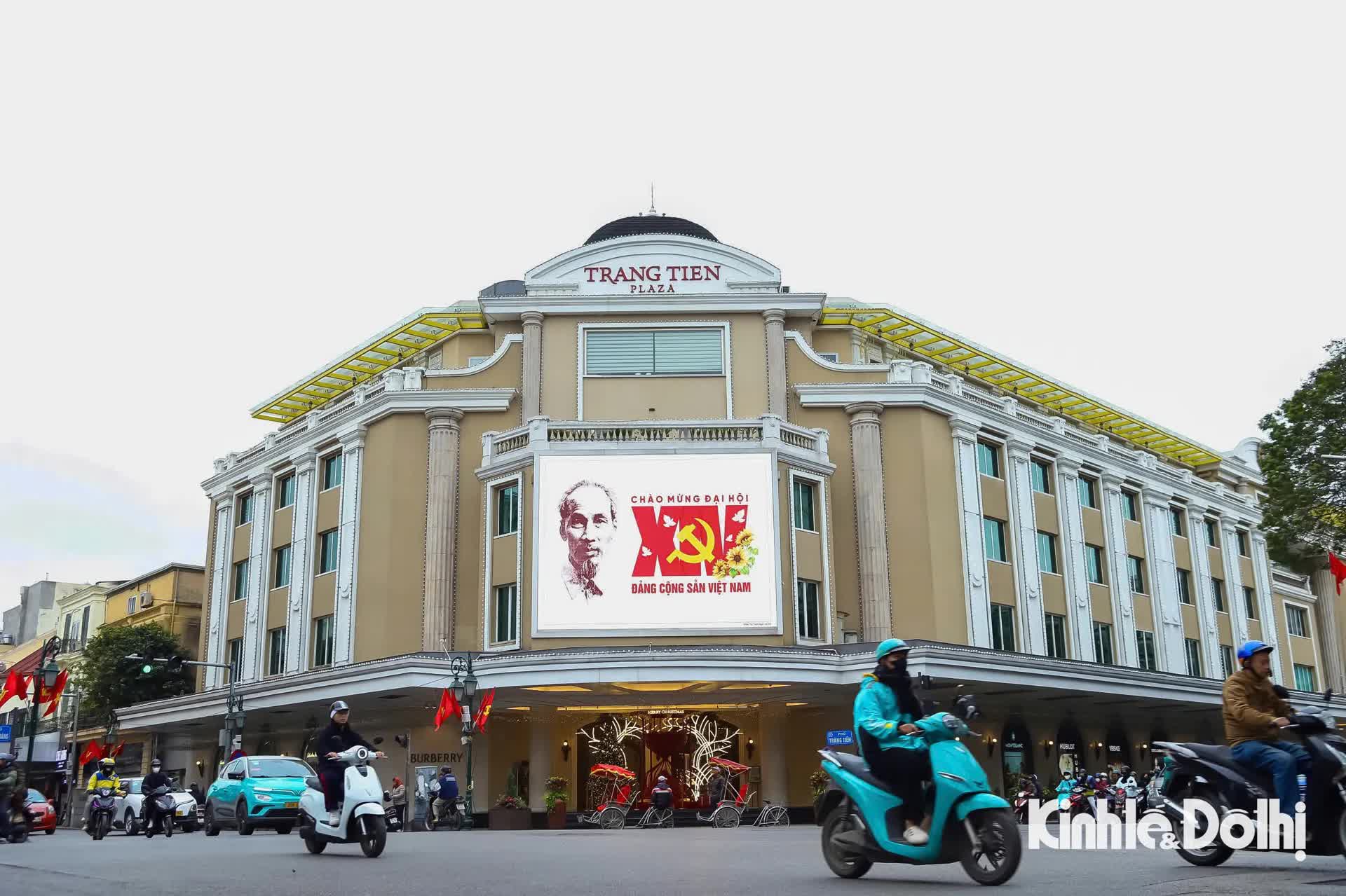 Hà Nội rực rỡ cờ hoa chào mừng Đại hội lần thứ XIV của Đảng- Ảnh 9.