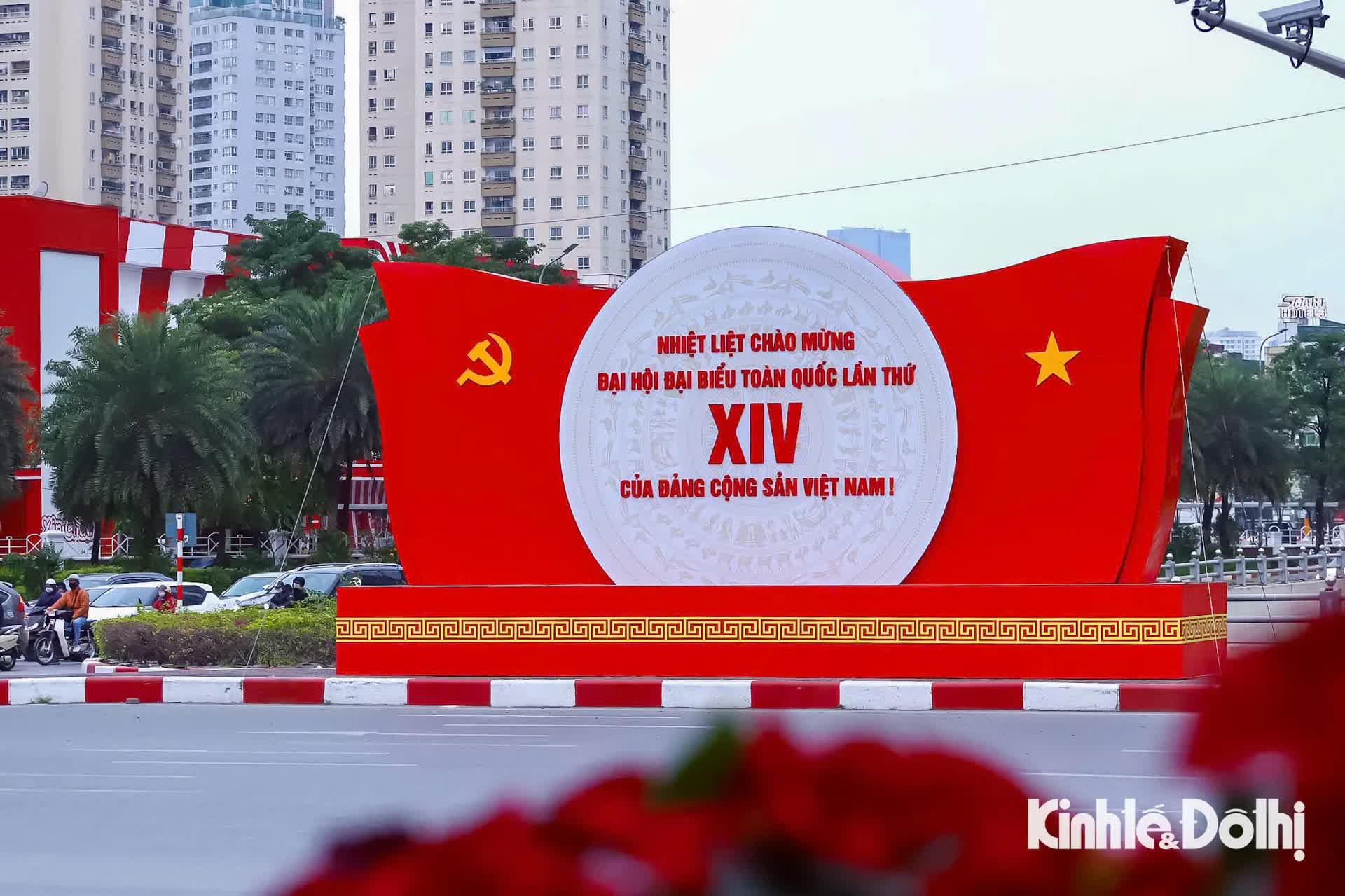 Hà Nội rực rỡ cờ hoa chào mừng Đại hội lần thứ XIV của Đảng- Ảnh 10.