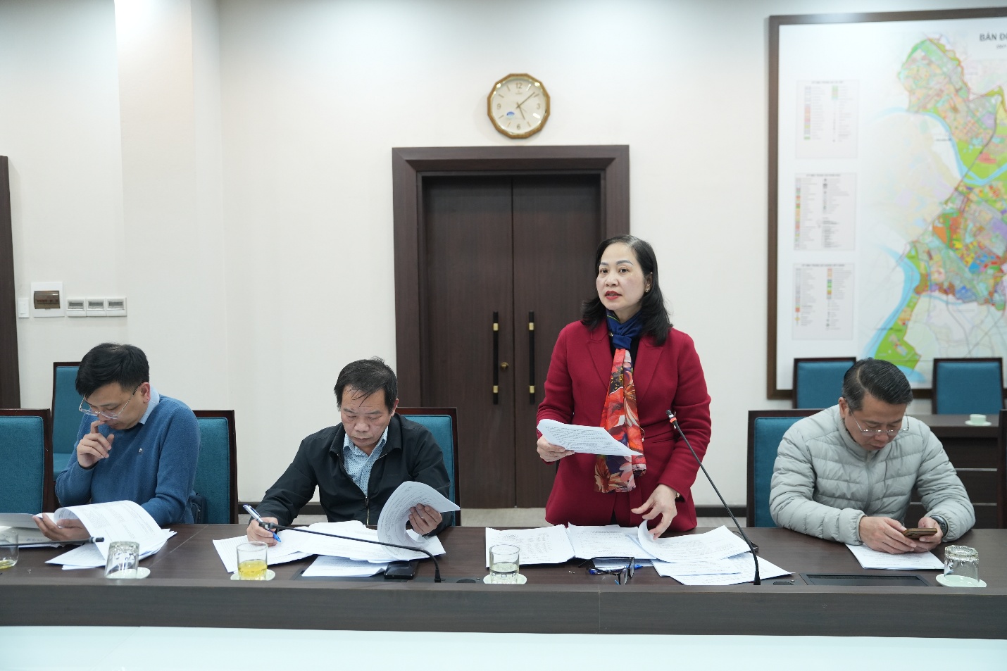 UBND xã Gia Lâm tổ chức hội nghị giao ban Ban Chỉ đạo công tác an toàn thực phẩm- Ảnh 2.