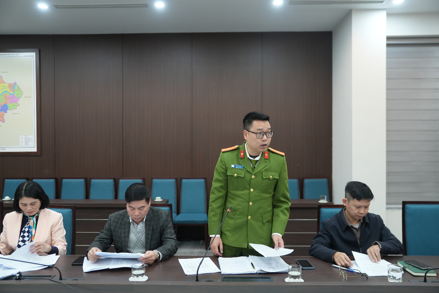 UBND xã Gia Lâm tổ chức hội nghị giao ban Ban Chỉ đạo công tác an toàn thực phẩm- Ảnh 3.