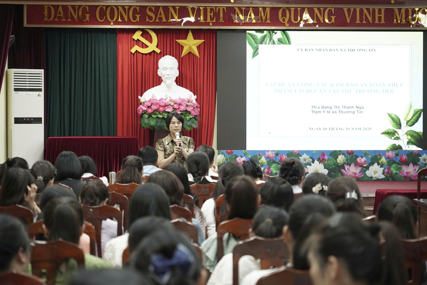 Công tác bảo đảm an toàn thực phẩm trên địa bàn xã Thường Tín năm 2025- Ảnh 1.