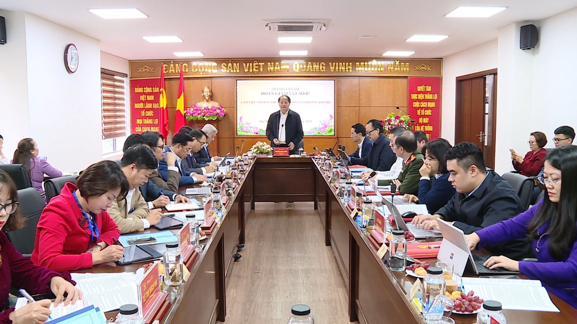 Mô hình chính quyền địa phương hai cấp tại Đại Mỗ đã thực sự đi vào cuộc sống- Ảnh 1.