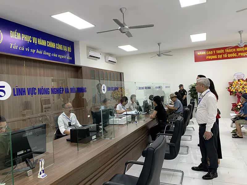 Phường Đại Mỗ: Thủ tục giải quyết nhanh, người dân hài lòng- Ảnh 1.