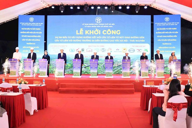 Hà Nội khởi công xây tuyến đường gần 5.000 tỉ đồng, mặt cắt ngang 60m