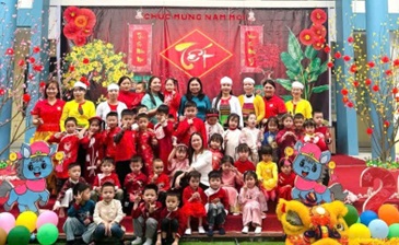 Trường Mầm non An Phú B rộn ràng Chương trình "Tết sum vầy – Trao yêu thương" xuân Bính Ngọ 2026- Ảnh 3.