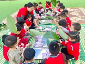 Trường Mầm non An Phú B rộn ràng Chương trình "Tết sum vầy – Trao yêu thương" xuân Bính Ngọ 2026- Ảnh 5.