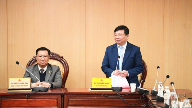 Đảng ủy xã Hoài Đức tổ chức gặp mặt các đồng chí Nguyên lãnh đạo huyện Hoài Đức (cũ) qua các thời kỳ nhân dịp xuân Bính Ngọ 2026- Ảnh 1.