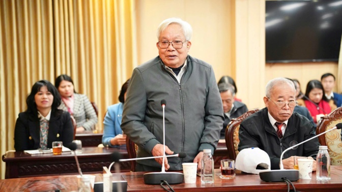 Đảng ủy xã Hoài Đức tổ chức gặp mặt các đồng chí Nguyên lãnh đạo huyện Hoài Đức (cũ) qua các thời kỳ nhân dịp xuân Bính Ngọ 2026- Ảnh 5.