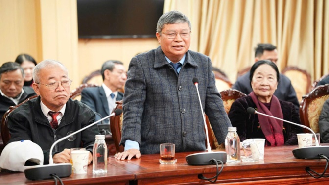 Đảng ủy xã Hoài Đức tổ chức gặp mặt các đồng chí Nguyên lãnh đạo huyện Hoài Đức (cũ) qua các thời kỳ nhân dịp xuân Bính Ngọ 2026- Ảnh 6.