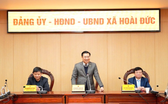 Đảng ủy xã Hoài Đức tổ chức gặp mặt các đồng chí Nguyên lãnh đạo huyện Hoài Đức (cũ) qua các thời kỳ nhân dịp xuân Bính Ngọ 2026- Ảnh 7.