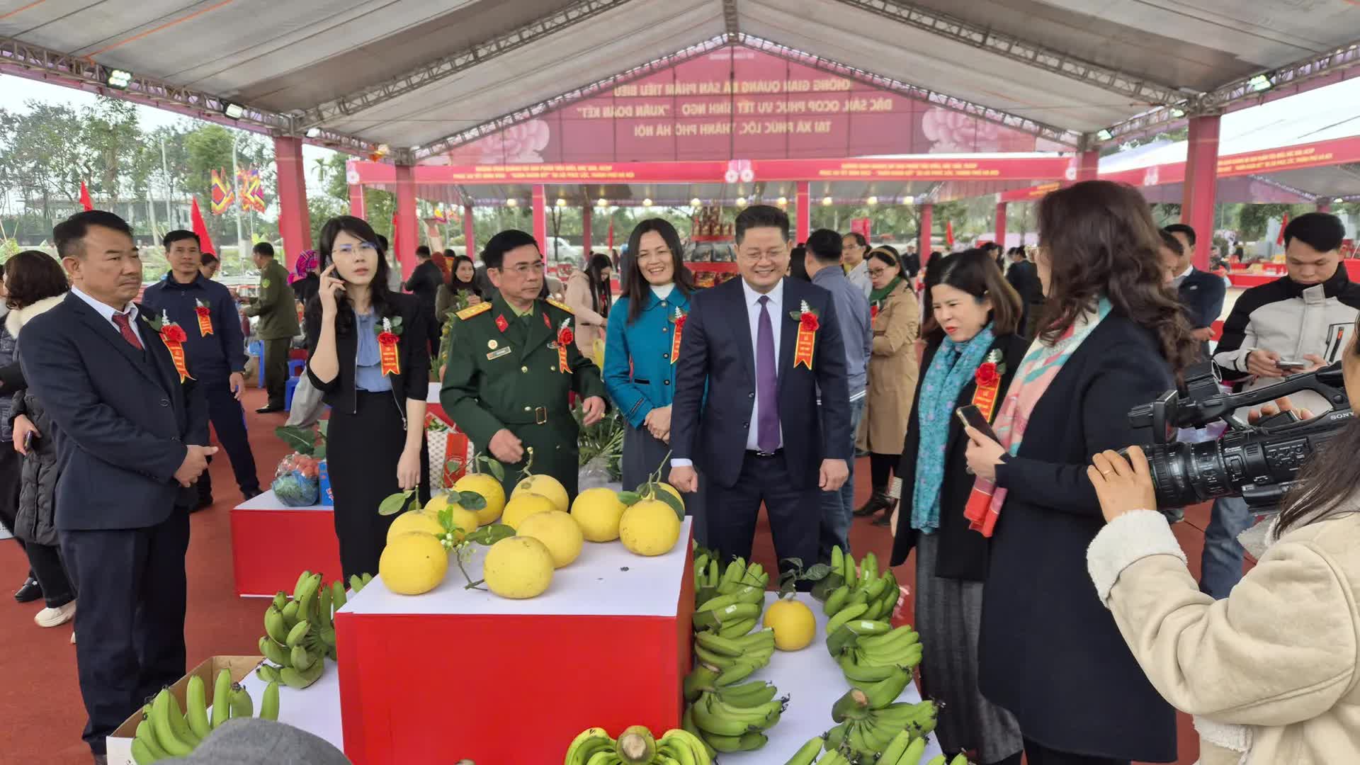 Hà Nội khai mạc chuỗi không gian quảng bá sản phẩm OCOP phục vụ Tết Bính Ngọ 2026- Ảnh 1.