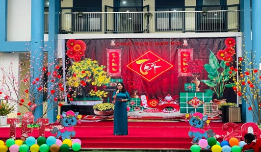 Trường Mầm non An Phú B rộn ràng Chương trình "Tết sum vầy – Trao yêu thương" xuân Bính Ngọ 2026- Ảnh 11.