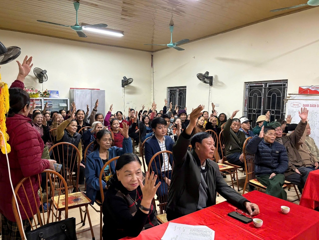 Xã Quảng Oai hoàn thành công tác lấy ý kiến cử tri nơi cư trú đối với 51 người ứng cử đại biểu HĐND xã nhiệm kỳ 2026–2031- Ảnh 1.