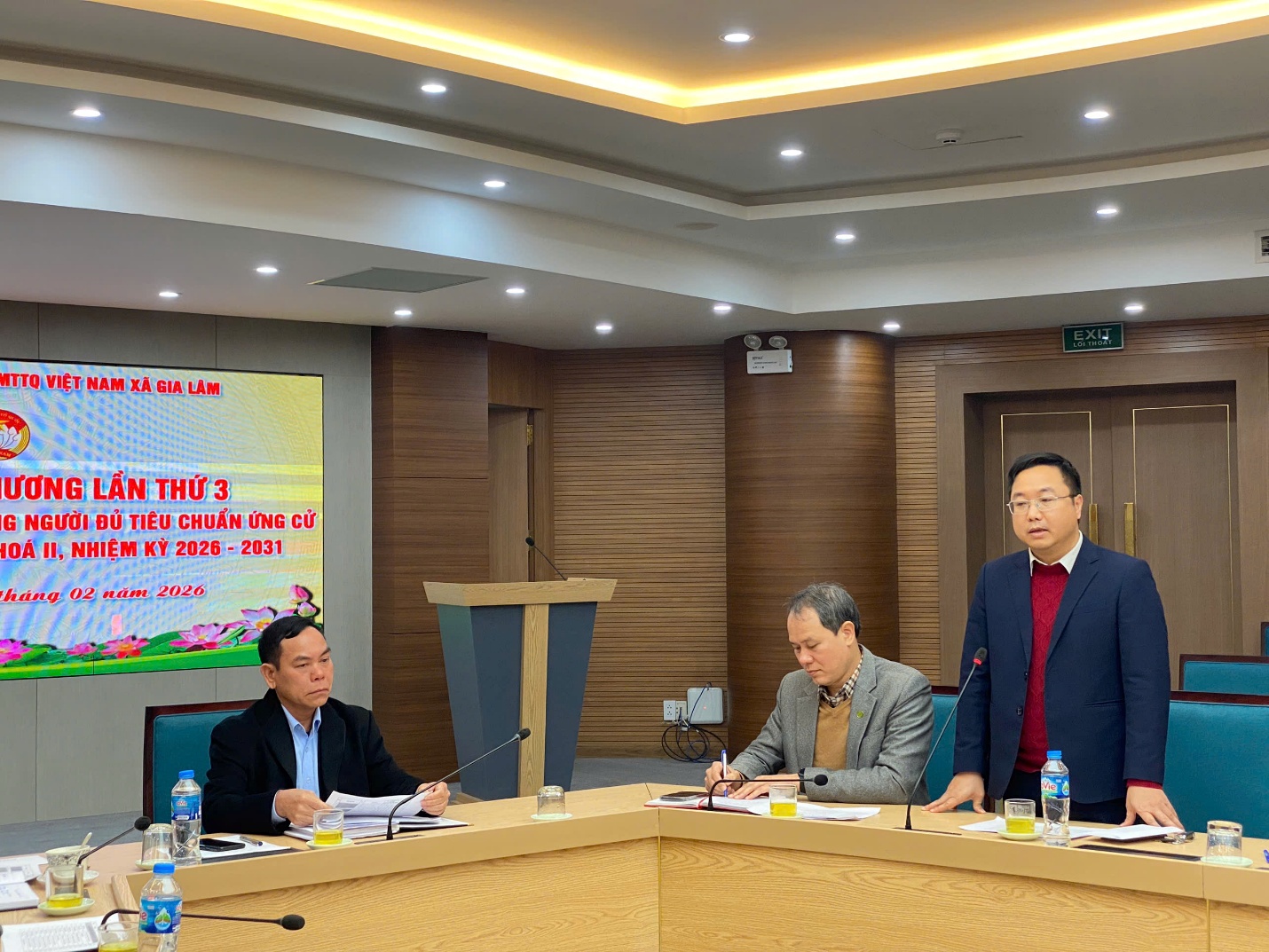 Xã Gia Lâm tổ chức Hội nghị hiệp thương lần thứ ba thỏa thuận lập danh sách chính thức người ứng cử đại biểu HĐND xã nhiệm kỳ 2026–2031- Ảnh 4.
