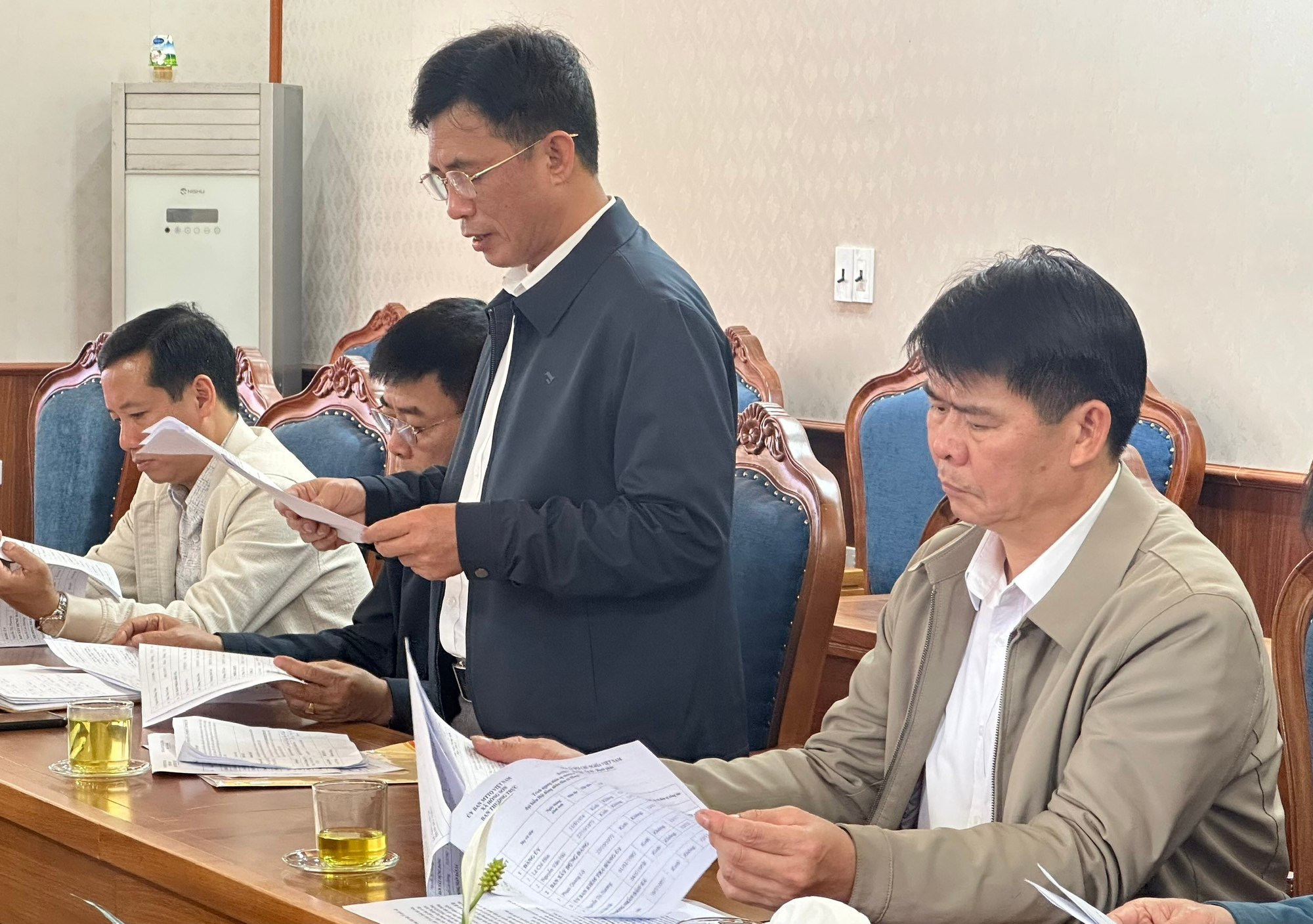 Hồng Sơn tổ chức Hội nghị hiệp thương lần thứ ba, lựa chọn, lập danh sách những người đủ tiêu chuẩn ứng cử đại biểu HDND xã, nhiệm kỳ 2026-2031- Ảnh 2.