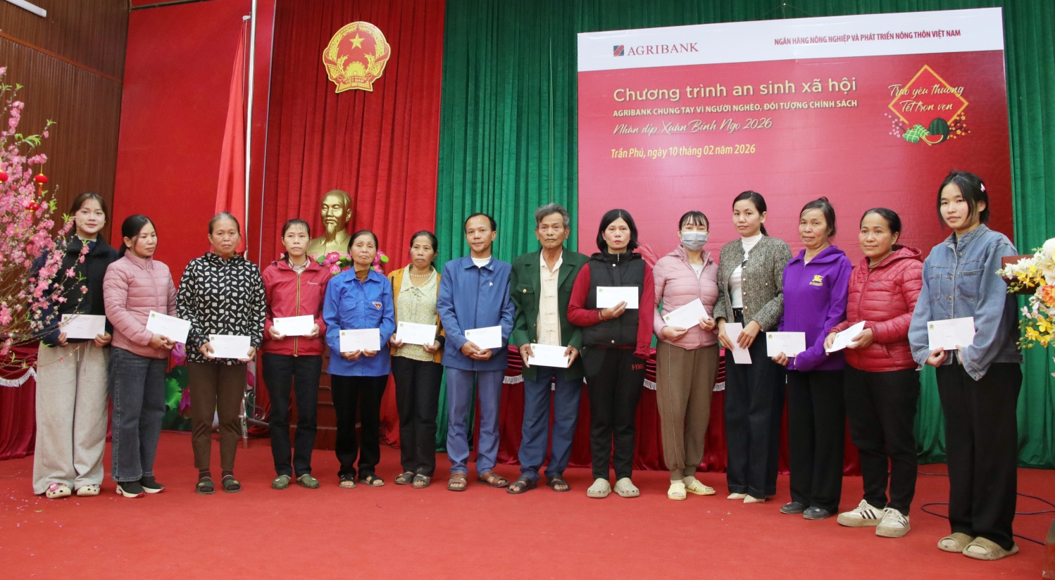 Ủy ban MTTQ Việt Nam xã Trần Phú phối hợp với Ngân hàng Agribank – Chi nhánh Chương Mỹ và Quỹ tín dụng nhân dân Hữu Văn tổ chức chương trình An sinh xã hội- Ảnh 7.