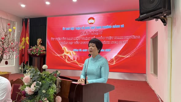 Ủy ban MTTQ Việt Nam phường Giảng Võ gặp mặt khối đại đoàn kết dân tộc Xuân Bính Ngọ- Ảnh 2.