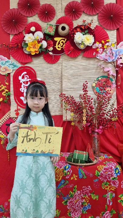 “Nét xuân yêu thương” – trải nghiệm làm “ông đồ tí hon”- Ảnh 5.