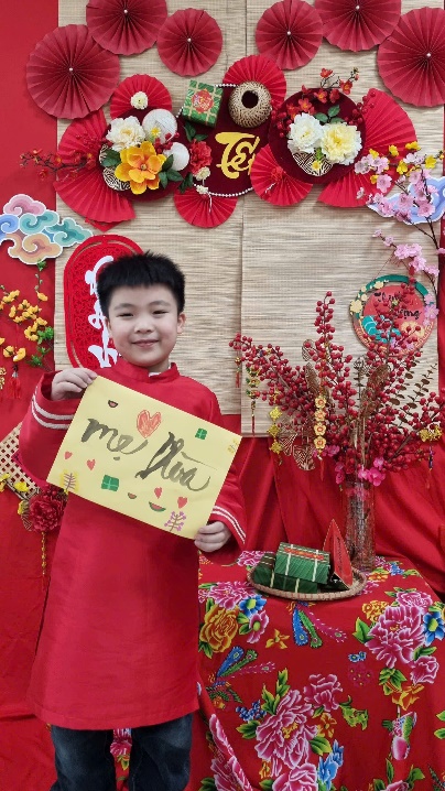 “Nét xuân yêu thương” – trải nghiệm làm “ông đồ tí hon”- Ảnh 11.