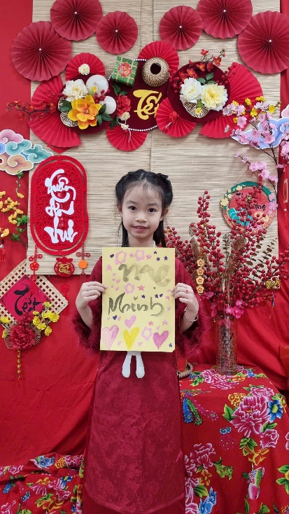 “Nét xuân yêu thương” – trải nghiệm làm “ông đồ tí hon”- Ảnh 8.