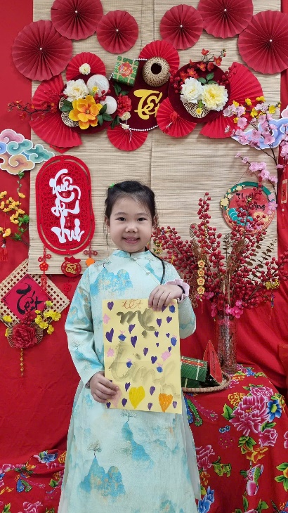 “Nét xuân yêu thương” – trải nghiệm làm “ông đồ tí hon”- Ảnh 10.