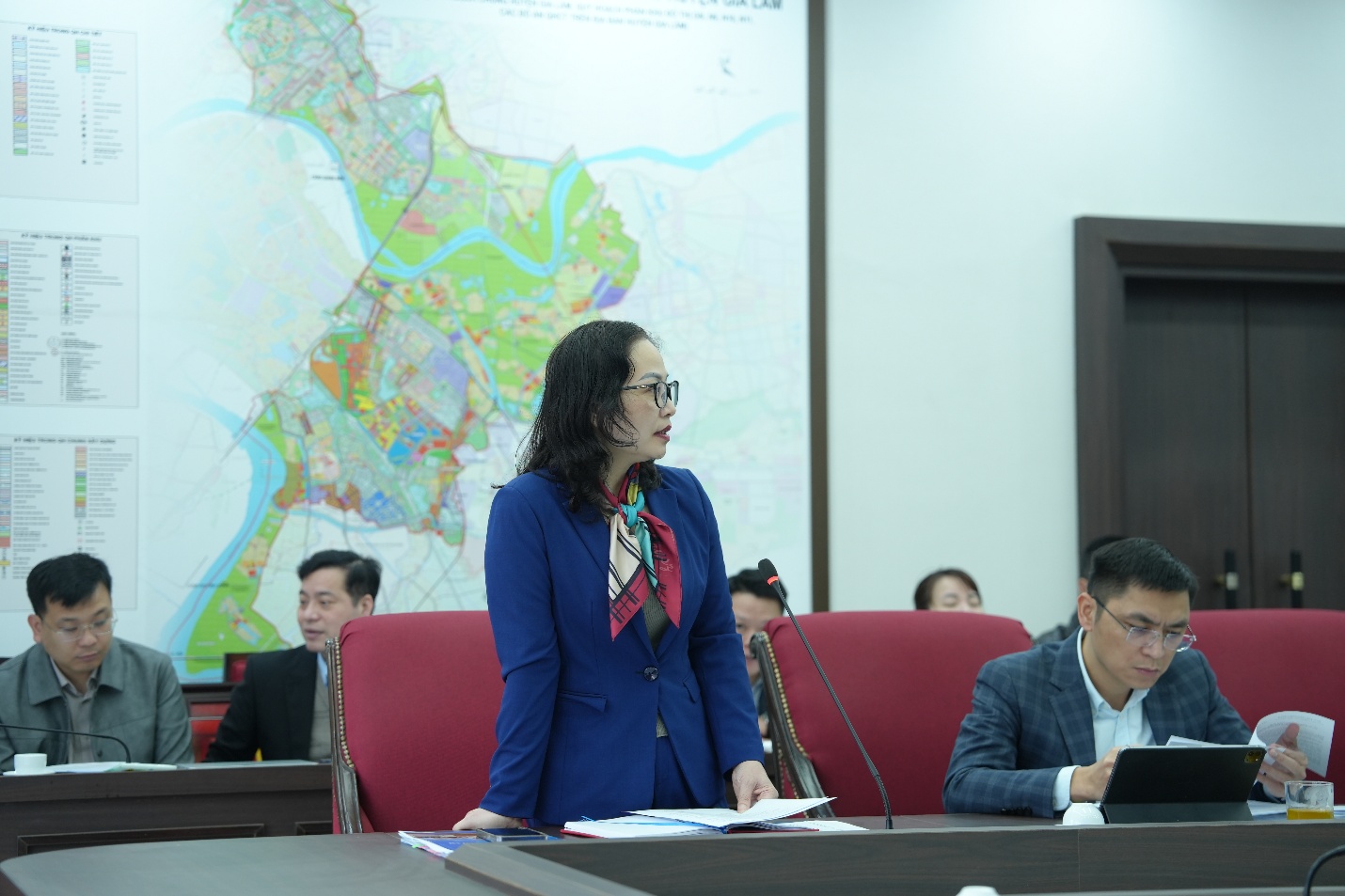 Hội nghị giao ban BCĐ, Ủy ban Bầu cử xã Gia Lâm đánh giá tiến độ công tác bầu cử- Ảnh 3.