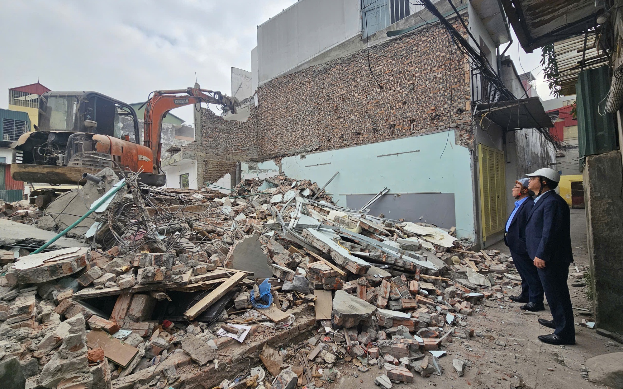 Khương Đình: Hơn 30 hộ dân nhận đền bù đã giao mặt bằng