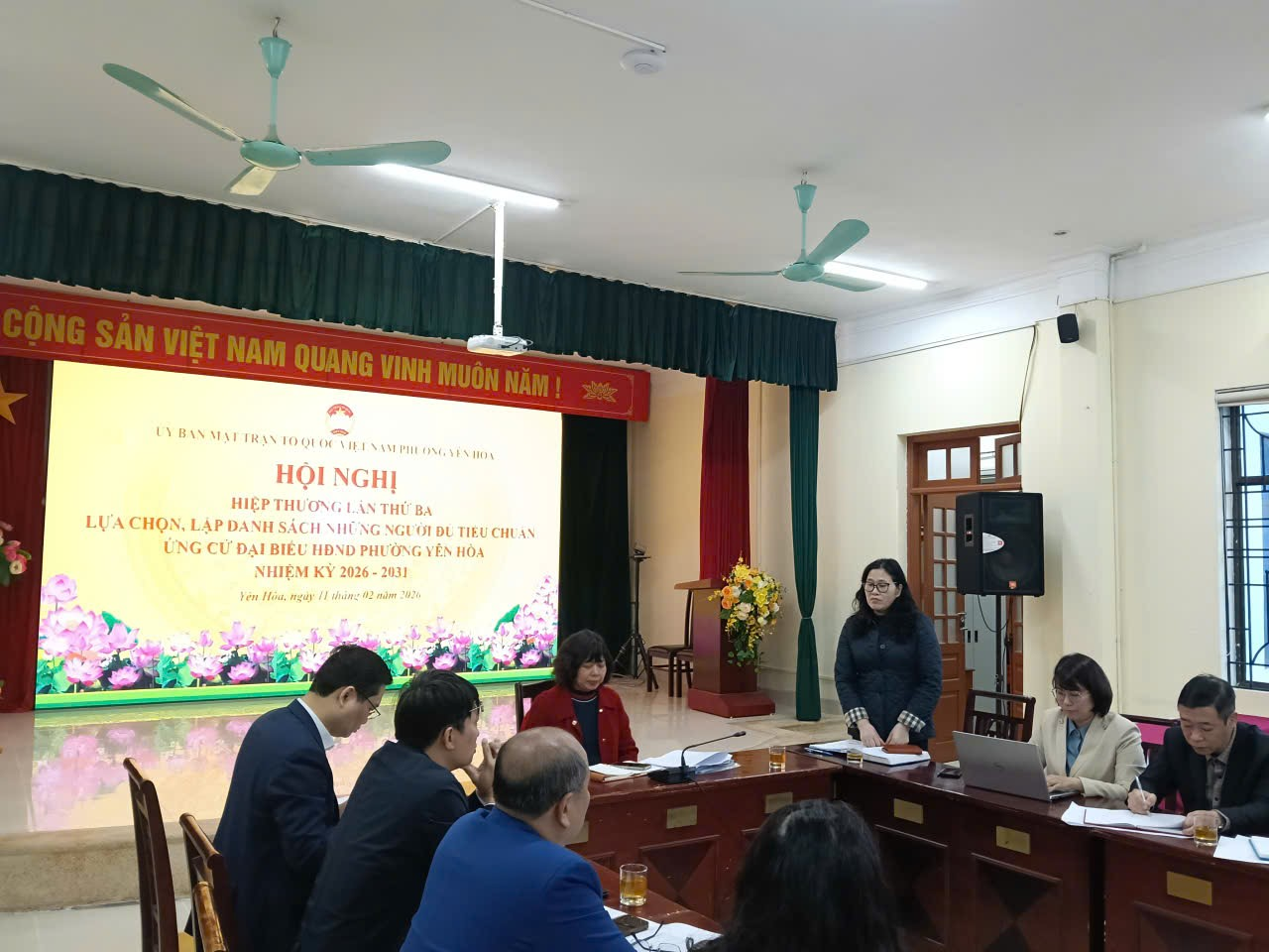 Phường Yên Hòa tổ chức Hội nghị hiệp thương lần thứ Ba lựa chọn, lập danh sách những người đủ tiêu chuẩn ứng cử đại biểu HĐND phường nhiệm kỳ 2026 - 2031- Ảnh 4.